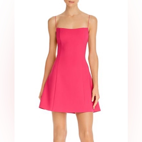 Likely Carter Barbie Pink A-line mini dress - Picture 4 of 4